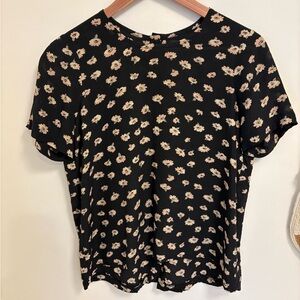 Madewell Silk Floral Blouse